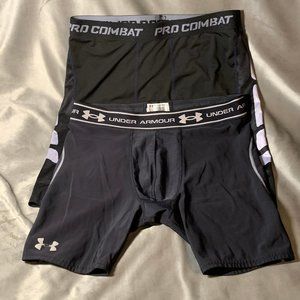 Bundle 2 Compression Shorts Size Large